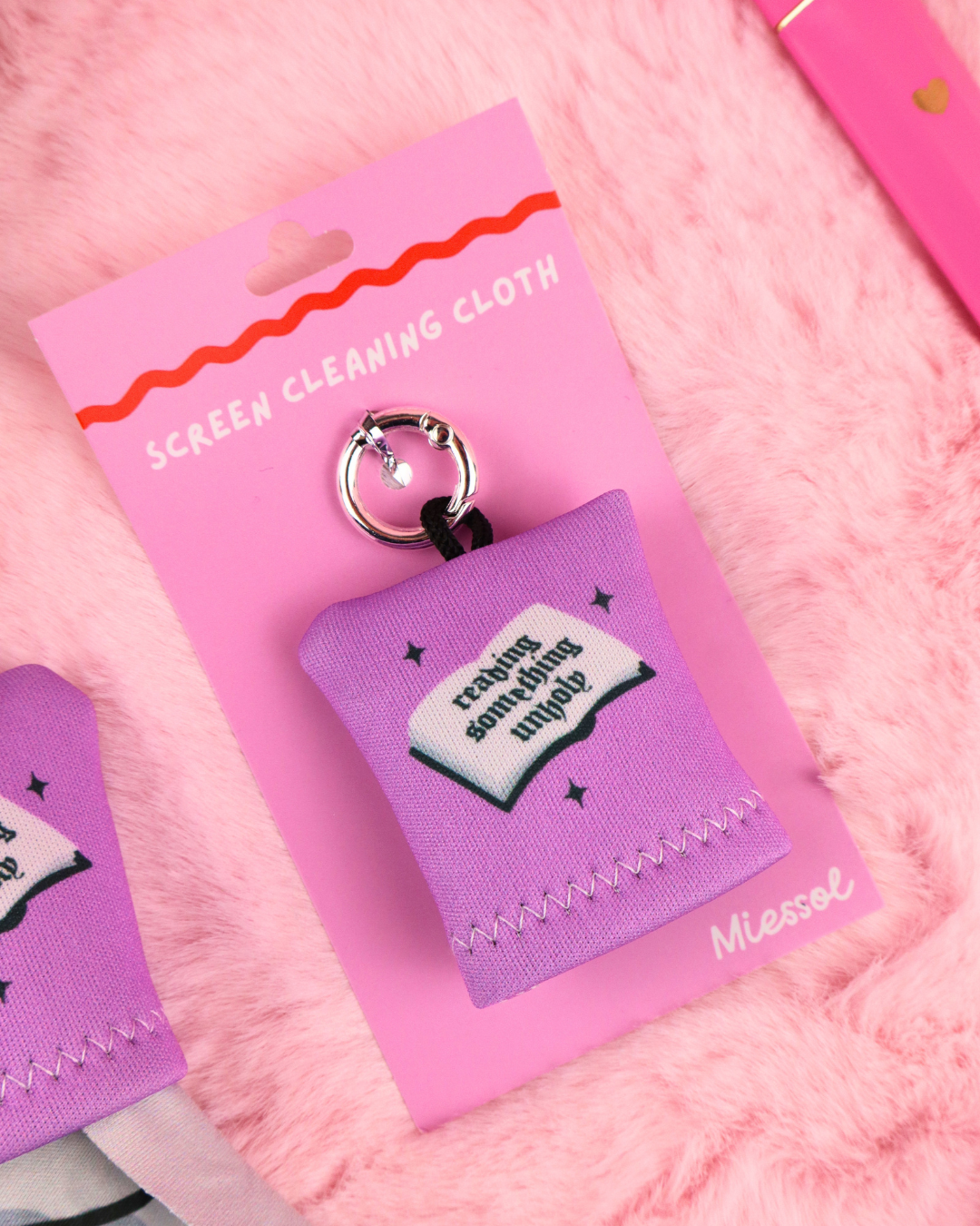 Dark Romance Screen Cleaning Cloth Hanger