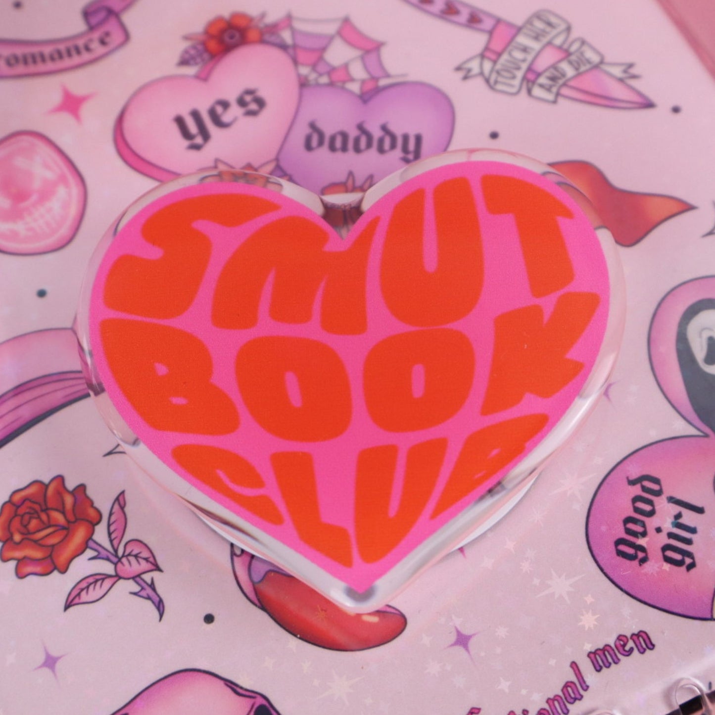 Smut book club kindle and kobo or phone grip