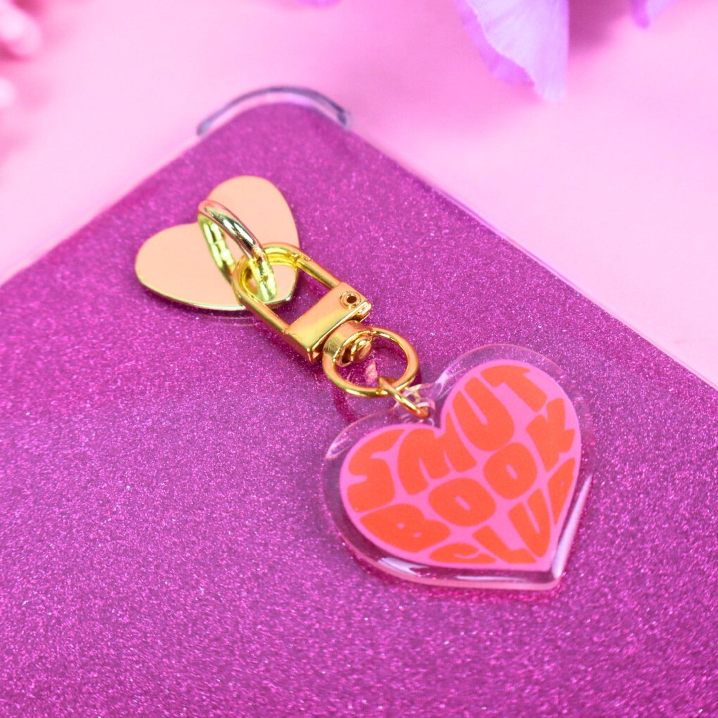 Smut book club heart charm kindle kobo