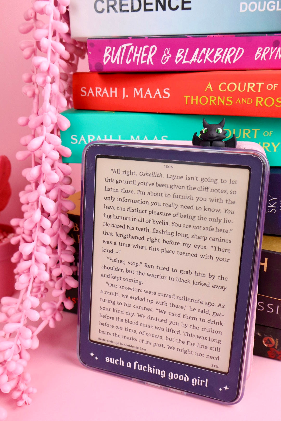 dragon sticky figure for kindle and kobo