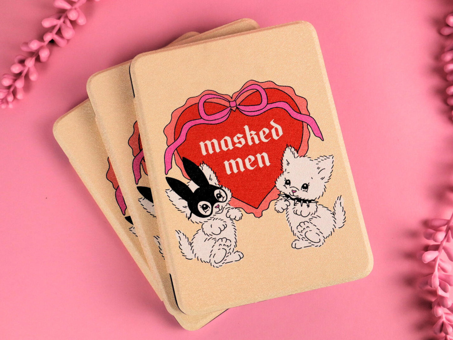 masked men kindle case darkromance themed