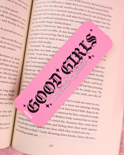 spicy books bookmark, smut reader, good girls read smut, booktok bookmark, bookish gift, cute bookmark, dark romance, romantasy, acotar, masked men