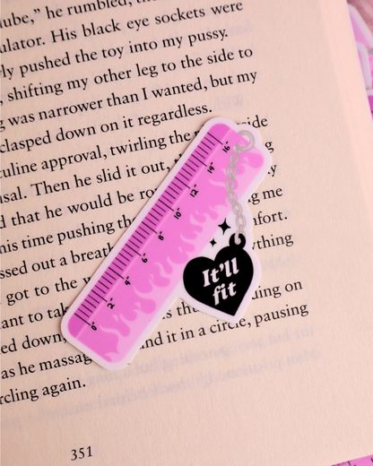 It'll Fit Vinyl Waterproof Bookish Vinyl Waterproof Bookish Sticker