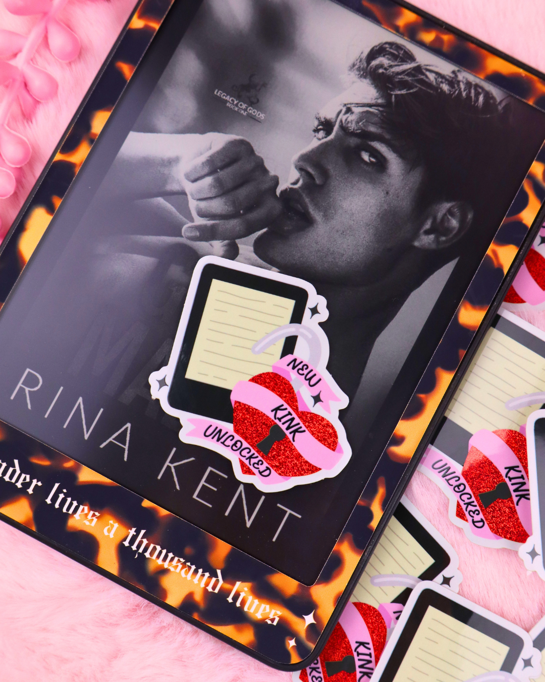New Kink Unlocked Vinyl Bookish Waterproof Sticker