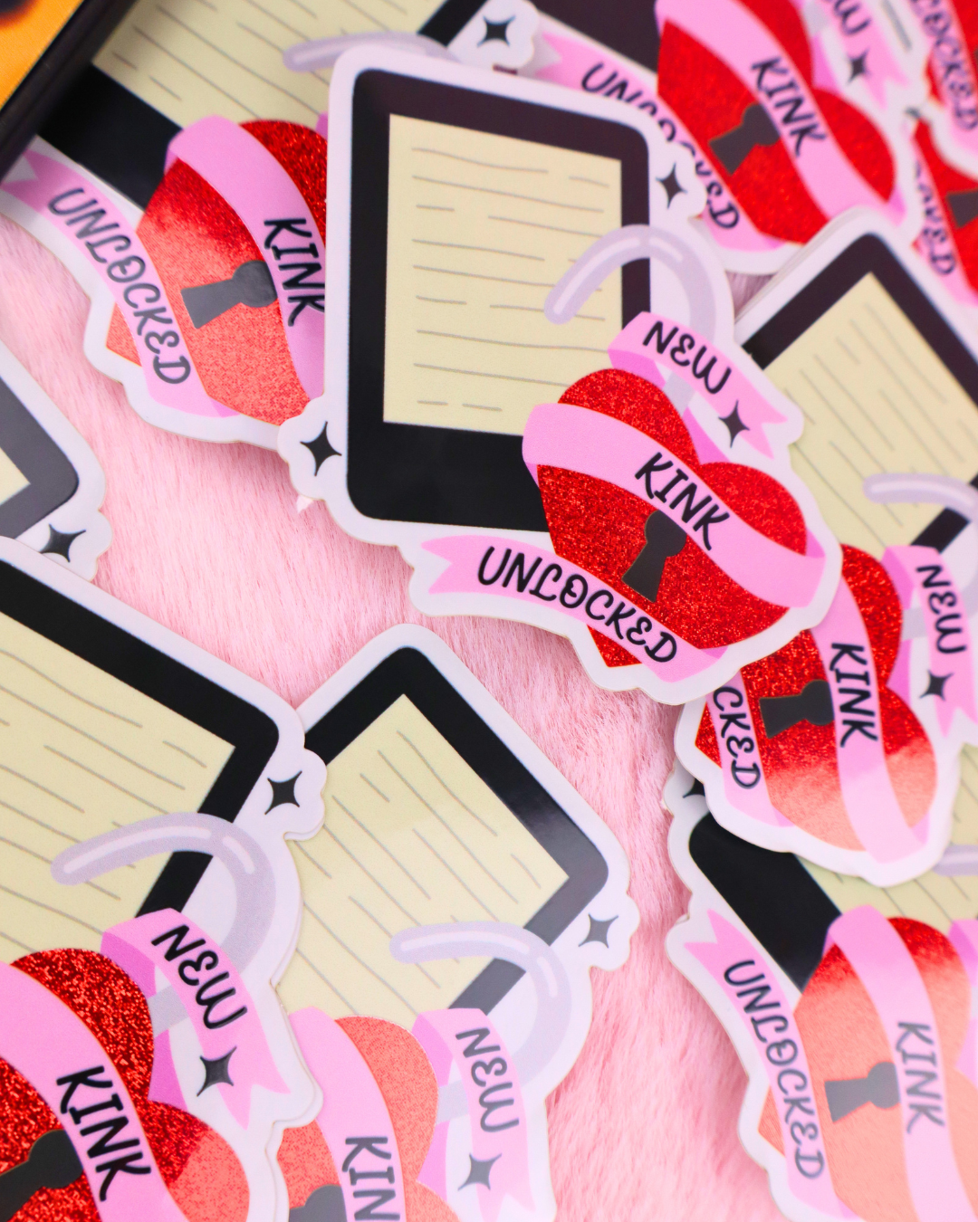 New Kink Unlocked Vinyl Bookish Waterproof Sticker
