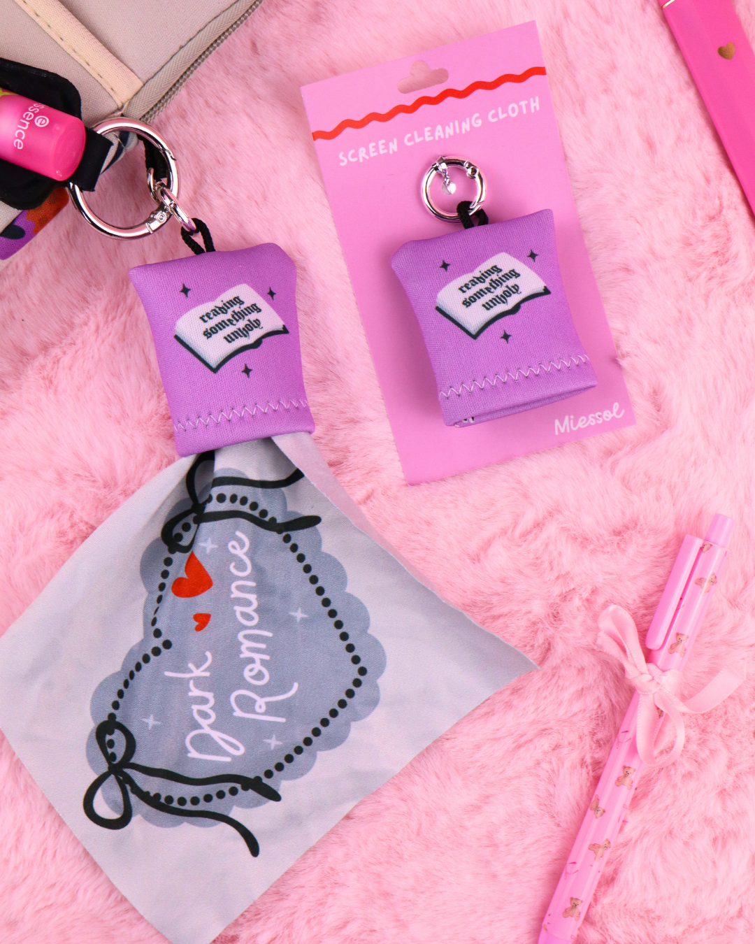 Dark Romance Screen Cleaning Cloth Hanger