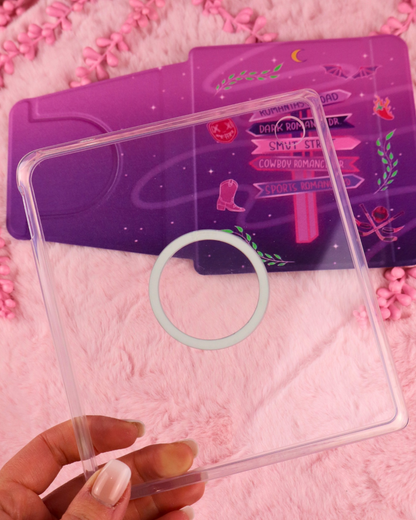 Magnetic Kindle Case Trope Streets with Detachable Cover
