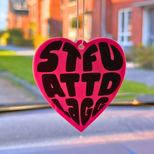 booktok, stfuattdlagg air freshener, bookish gift, gift for readers, romance readers, dark romance, romantasy, haunting adeline, sarah j maas gift, acotar, cassian, zade meadows, smut books, ebooks, dark romance recs, enemies to lovers trope, touch her and die