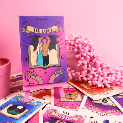 Card game for picking next read, TBR Tarot cards