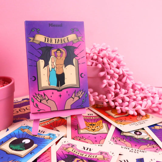 Card game for picking next read, TBR Tarot cards