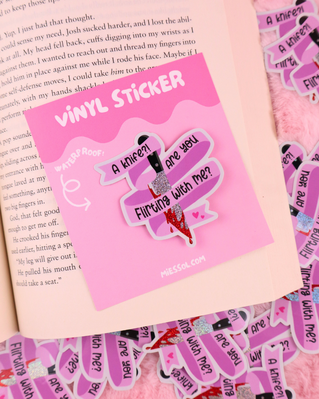 STFUATTDLAGG STICKER WATERPROOF, KINDLE STICKER, KOBO STICKER, KINDLE DECOR, EREADER ACCESSORIES, KOBO DECORATION, VINYL BOOKISH STICKER, DARK ROMANCE, SPICY BOOKS, BOOKTOK, Dark Romance Romcom