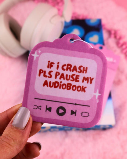 Bookish air freshener, car, smut, romance, booktok, spicy book lover, readers romance, bookstagram, funny bookish gift unique gift for book lovers and readers