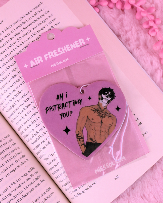 dark romance air freshener masked men