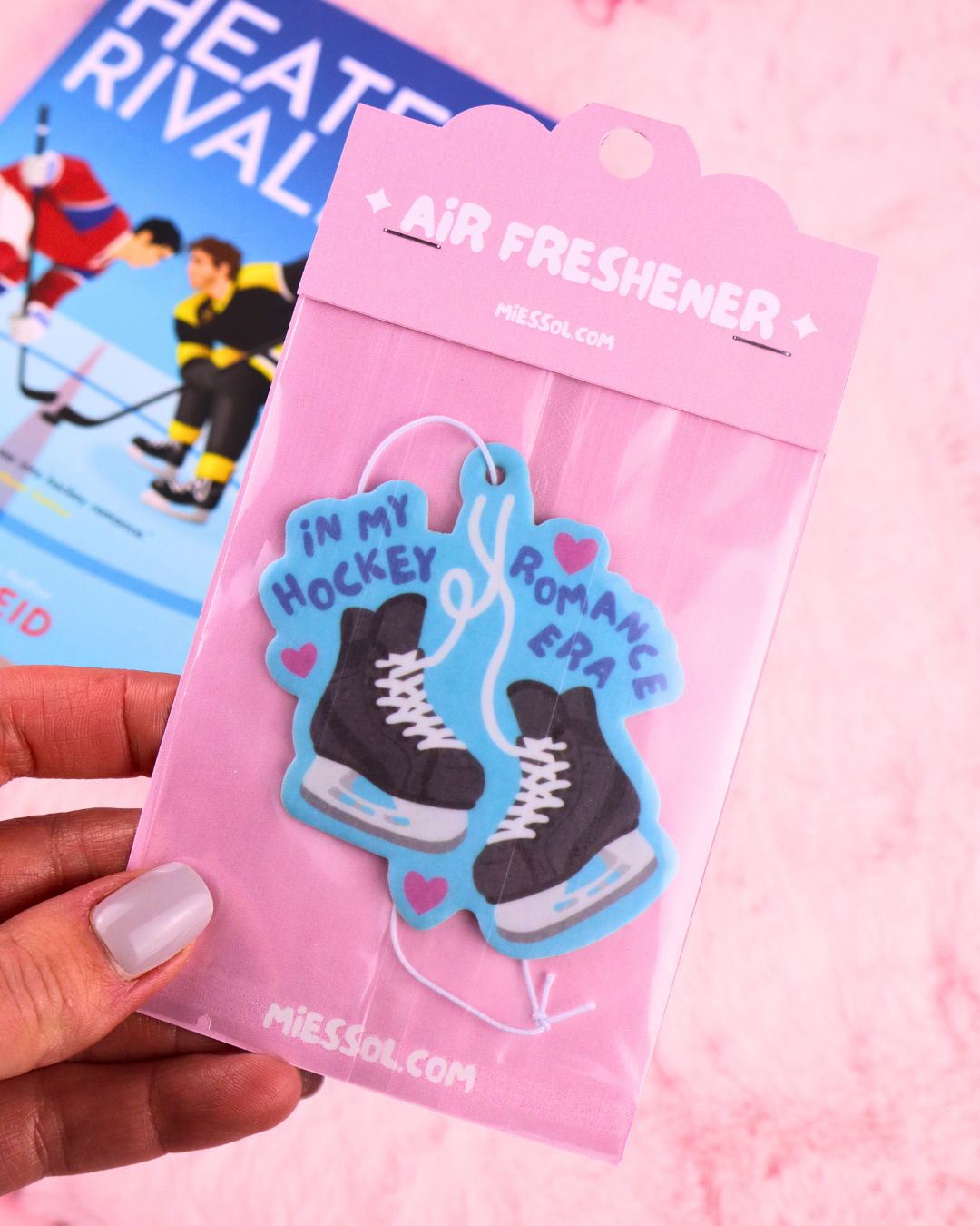 Bookish air freshener, car, hockey romance, booktok, spicy book lover, readers romance, bookstagram, funny bookish gift unique gift for book lovers and readers