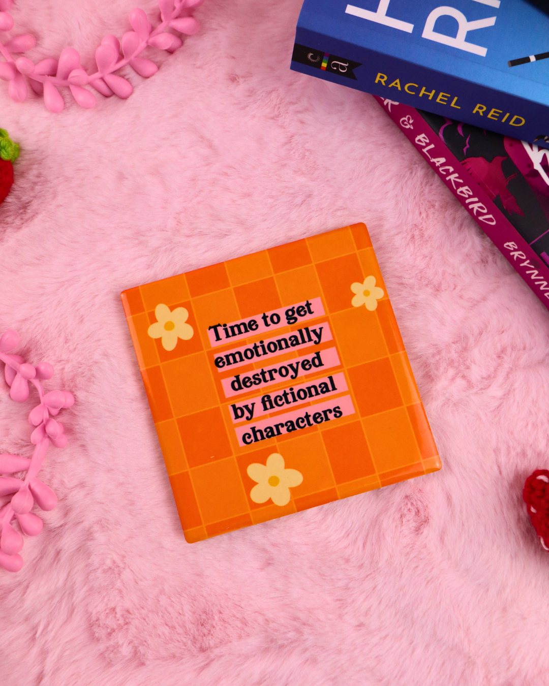 booklover, dark romance, masked men, bookish gift, booktok, bookstagram, book bestie, smut gift, smut reader coaster, bookish merch, book lover merch, fictional characters, romantasy gift, spicy books, smutty recs