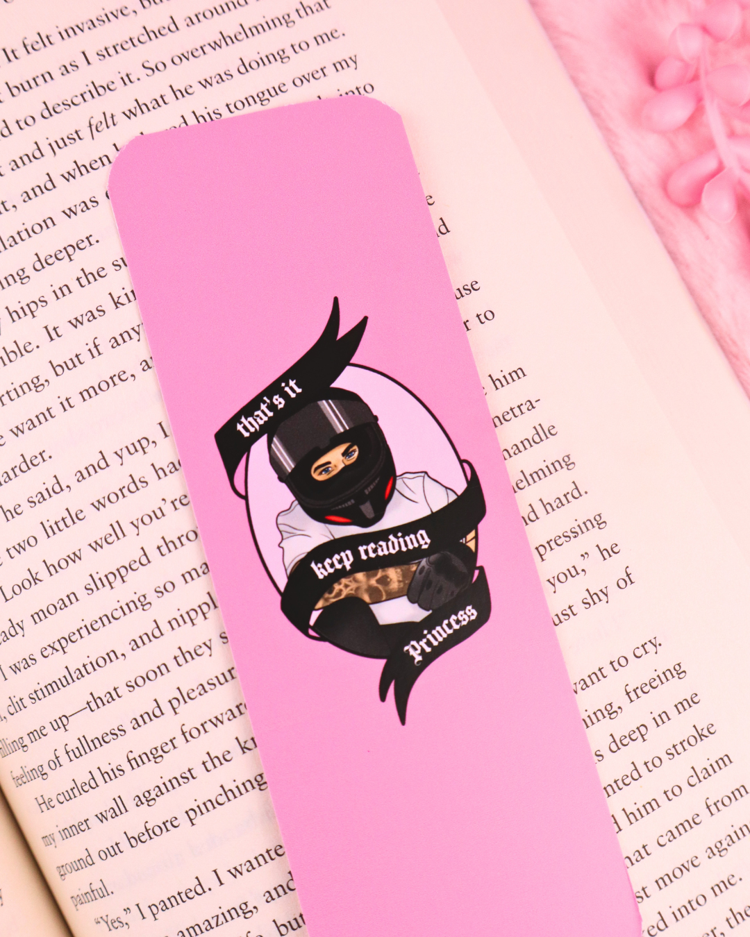 dark romance reader bookmark, masked men, ghost face mask, booktok, booktok gift, gift for book lover, dark romance books, the ritual, navessa allen, lights out, josh, bookish gifts, biker romance