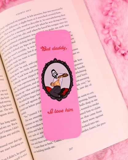 dark romance reader bookmark, masked men, ghost face mask, booktok, booktok gift, gift for book lover, dark romance books, the ritual, navessa allen, lights out, josh, bookish gifts
