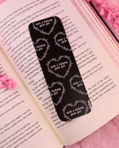 villain lover, dark romance reader bookmark, masked men, ghost face mask, booktok, booktok gift, gift for book lover, dark romance books, the ritual, lights out, josh, bookish gifts, smut reader, spicy books, smutty books, good girl, such a fucking good girl