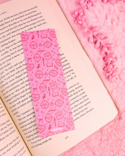cute bookmark tropes, enemies to lovers, touch her and die, trigger warnings, grumpy vs sunshine, booktok, bookish gift, bookmark for booklovers, romance readers, spicy book lovers, steamy books, dark romance, romantasy