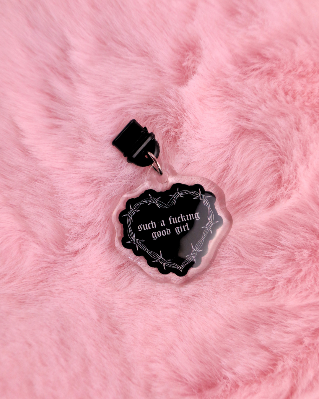 such a fucking good girl charm for kindle, kobo, bookish accessories, smutty books accessories, bookish gift, book bestie gift, usbc dark romance