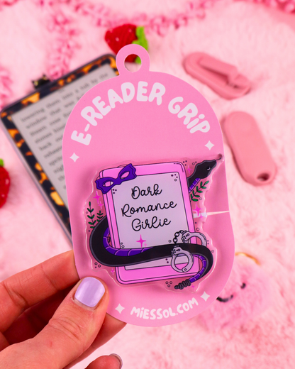 dark romance girlie magnetic kindle grip magsafe booktok pop socket booklovers, booktok gift, book lovers, romance readers, kindle must haves, kindle accessories, kindle decorating