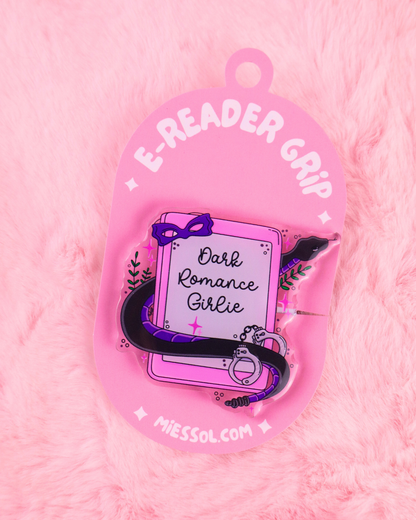 dark romance girlie magnetic kindle grip magsafe booktok pop socket booklovers, booktok gift, book lovers, romance readers, kindle must haves, kindle accessories, kindle decorating