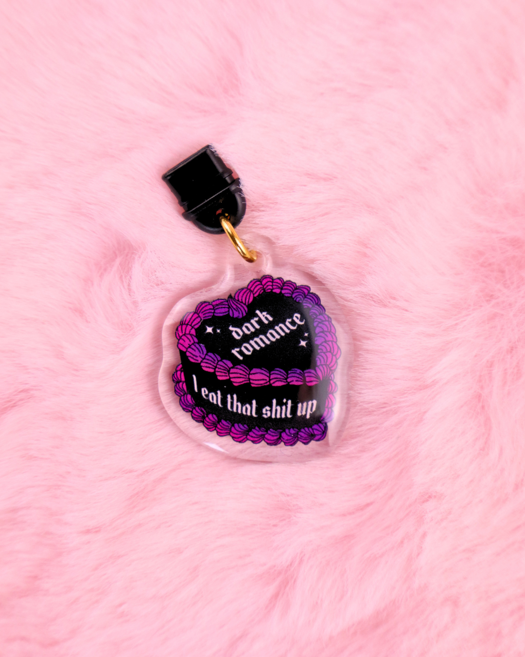 dark romance gift run little mouse charm, booktok, smut reader gift,  bookish gift book bestie, kindle charm, spicy books, dark romance
