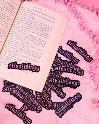 STFUATTDLAGG STICKER WATERPROOF, KINDLE STICKER, KOBO STICKER, KINDLE DECOR, EREADER ACCESSORIES, KOBO DECORATION, VINYL BOOKISH STICKER, DARK ROMANCE, SPICY BOOKS, BOOKTOK