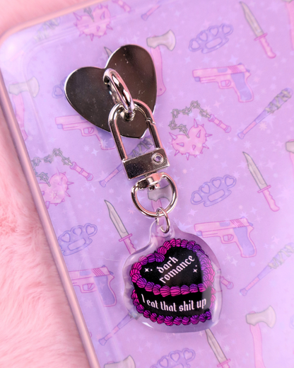 dark romance gift run little mouse charm, booktok, smut reader gift,  bookish gift book bestie, kindle charm, spicy books, dark romance, fae smut, faerie smut, shadow daddy
