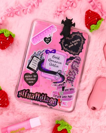 dark romance girlie magnetic kindle grip magsafe booktok pop socket booklovers, booktok gift, book lovers, romance readers, kindle must haves, kindle accessories, kindle decorating