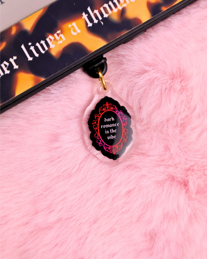 dark romance gift run little mouse charm, booktok, smut reader gift,  bookish gift book bestie, kindle charm, spicy books, dark romance, fae smut, faerie smut, shadow daddy