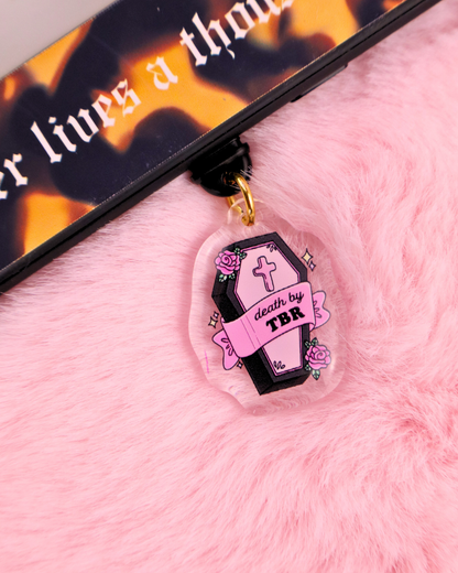 dark romance gift run little mouse charm, booktok, smut reader gift,  bookish gift book bestie, kindle charm, spicy books, dark romance, fae smut, faerie smut, shadow daddy