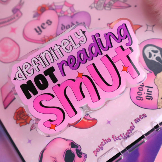 definitely not reading smut grip for kindle kobo and phone