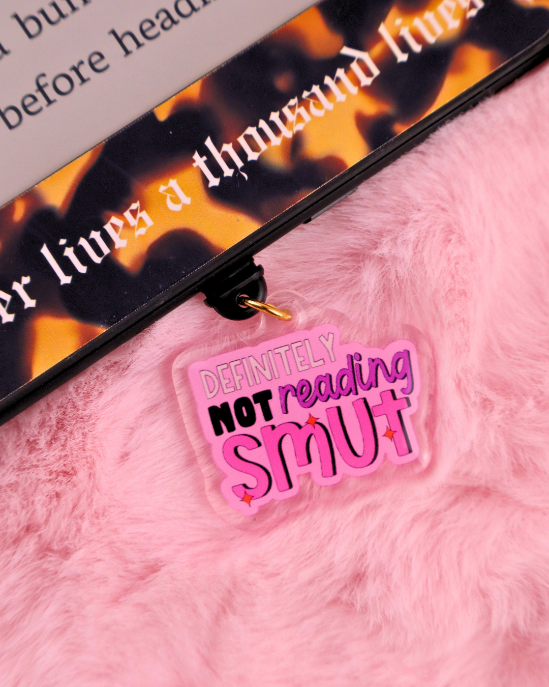 dark romance gift run little mouse charm, booktok, smut reader gift,  bookish gift book bestie, kindle charm, spicy books