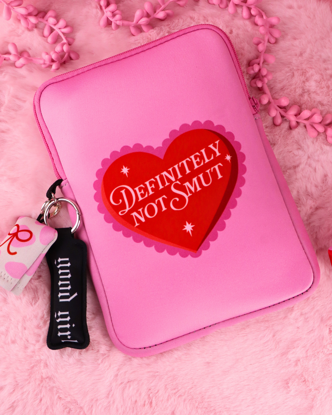 kindle sleeve, booktok gift, bookish gift for readers, dark romance merch, romantasy gift, booktok, bookstagram, kindle pouch, kindle sleeve, kobo sleeve, kobo case, bookish gift, cute pink ereader sleeve, hot girls read, smut readers, spicy books, spicy book lovers, ereader case, ereader sleeve