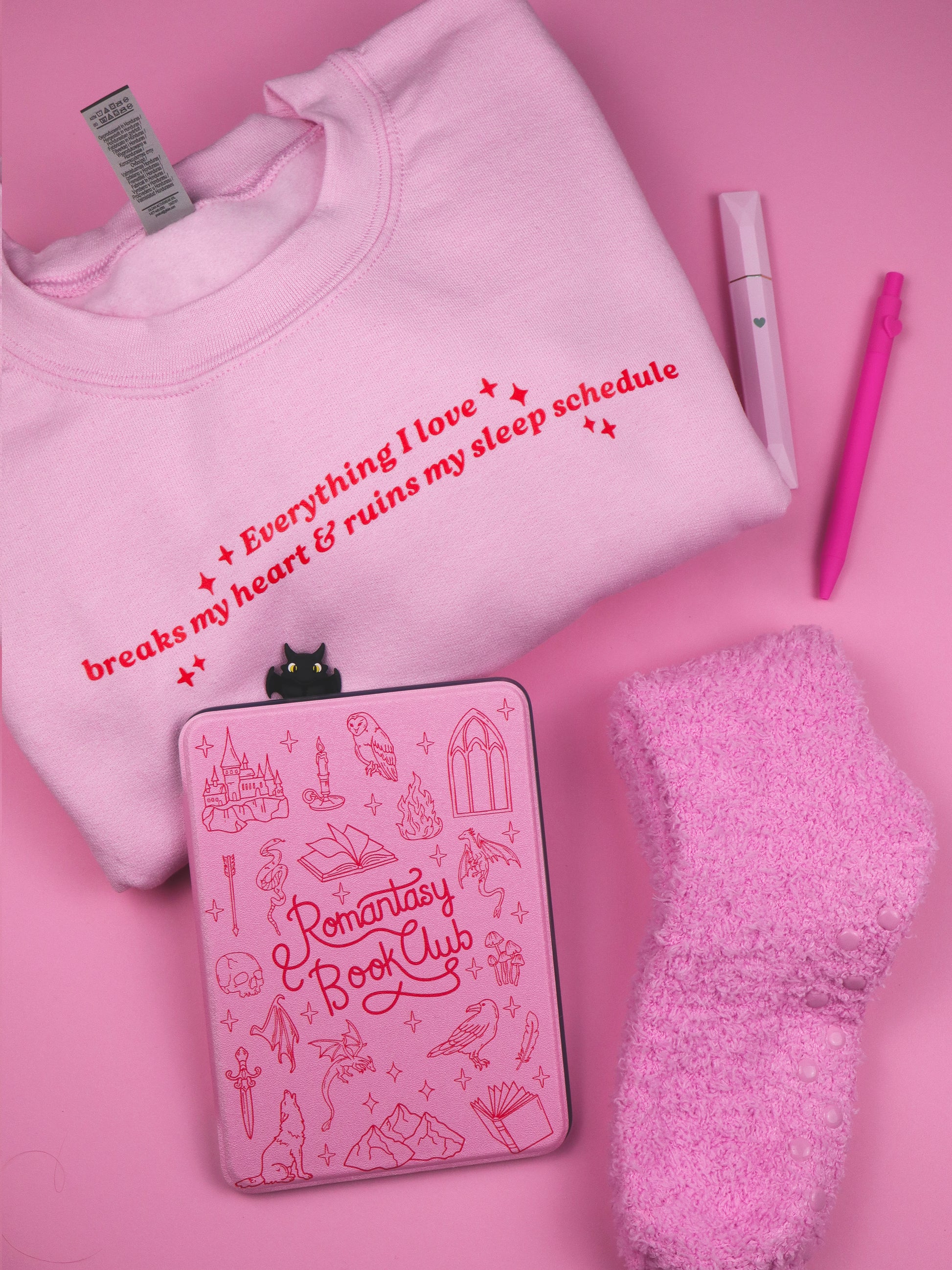 bookish sweater, crewneck, sweatshirt, heartbreak, romance reader, romantasy, dark romance themed sweater, bookish gift, apparel, booktok, book lover sweatshirt
