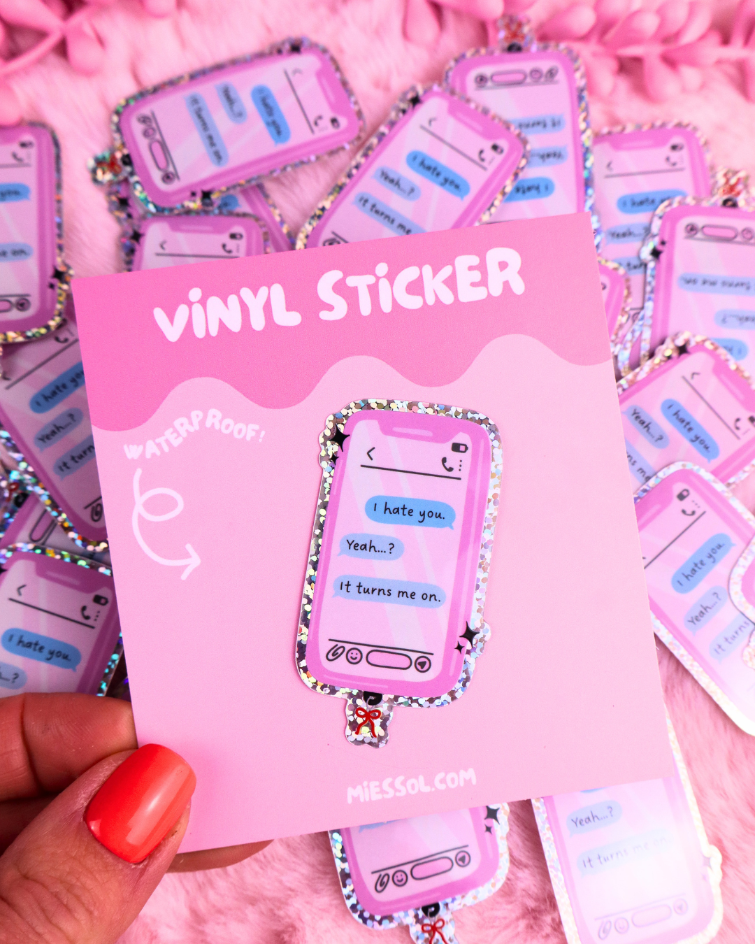 enemies to lovers, booktok sticker, funny dark romance sticker, spicy book reader, smut lover, gift for readers, funny bookish sticker, kindle sticker, kobo sticker, waterproof vinyl bookish sticker, romance readers, enemies to lovers