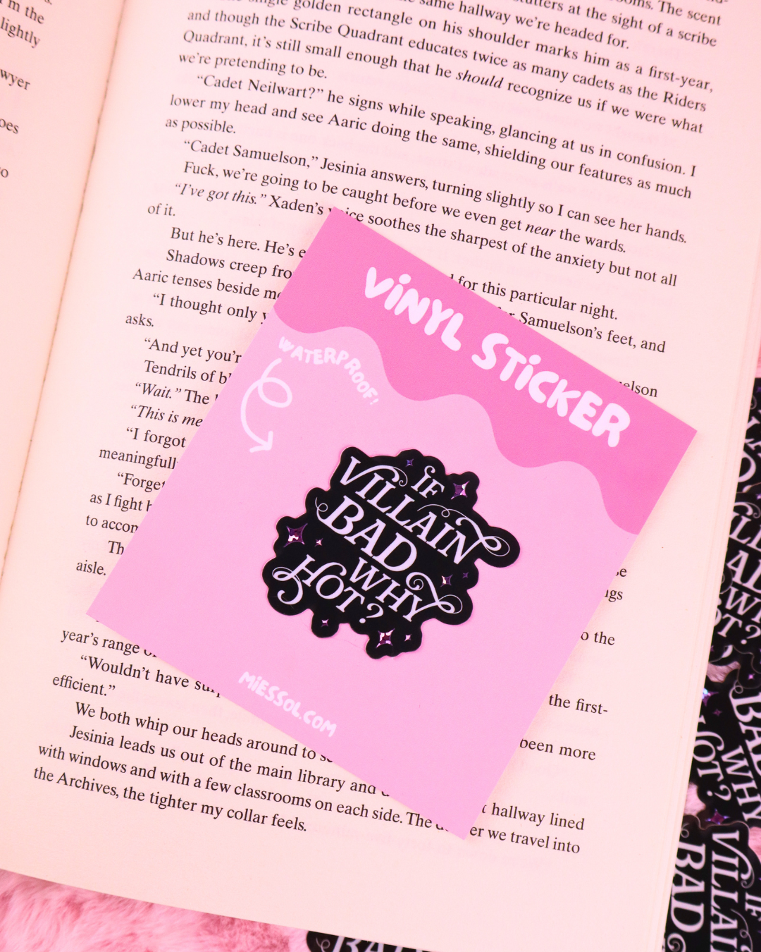 smut sticker for kindle clear case, spicy book lover, romance readers, booktok, bookstagram, bookish gift, bookish merch, villain lover, dark romance