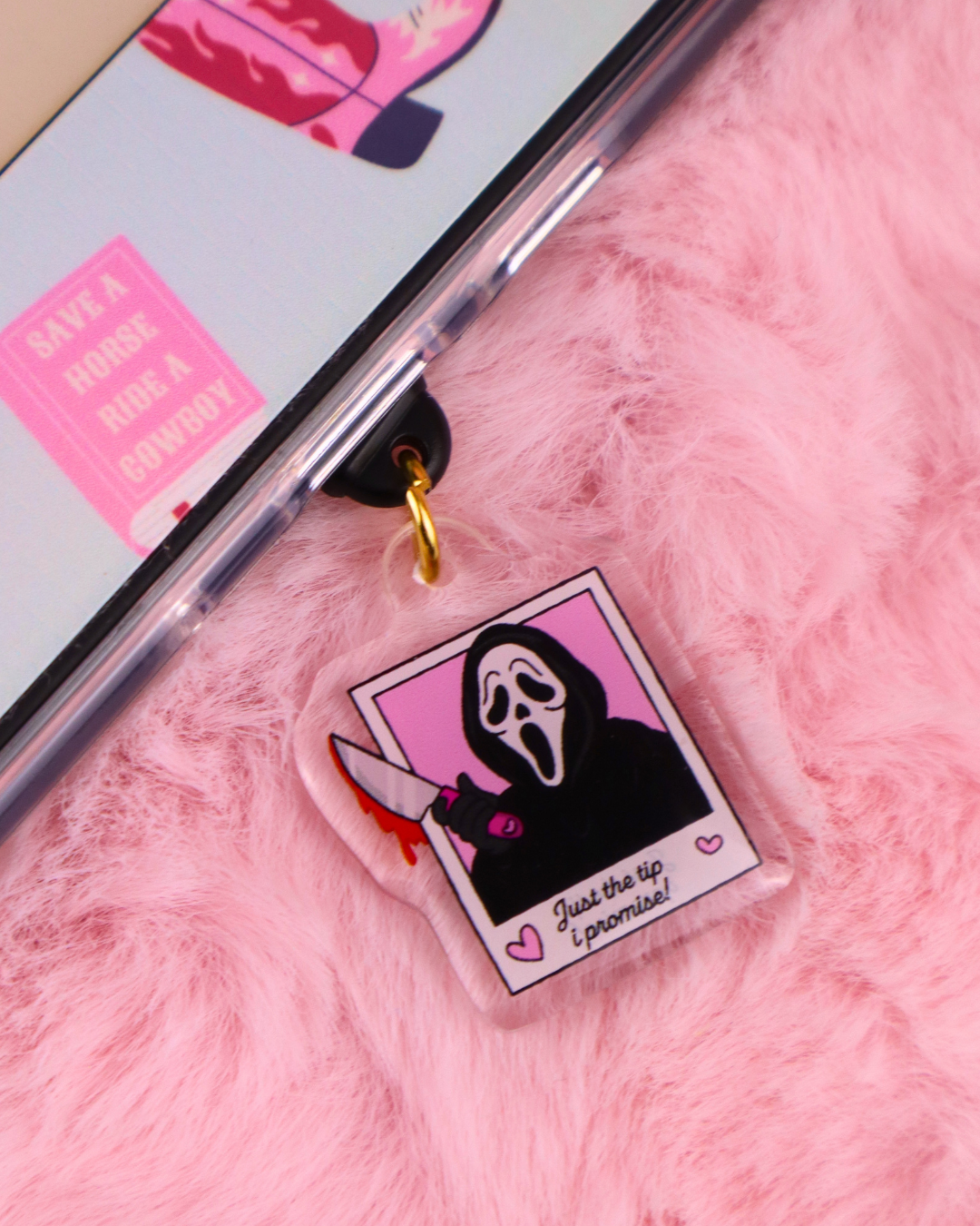 horror reader usb charm, masked men kindle grip, bookish gift, cute phone grip, bookish merch, book lover gift, kindle and kobo grip, kindle accessories, villain lovers, enemies to lovers, booktok, dark romance, romantasy, e-reader accessories, kindle charm, bookish gift, ereader must haves