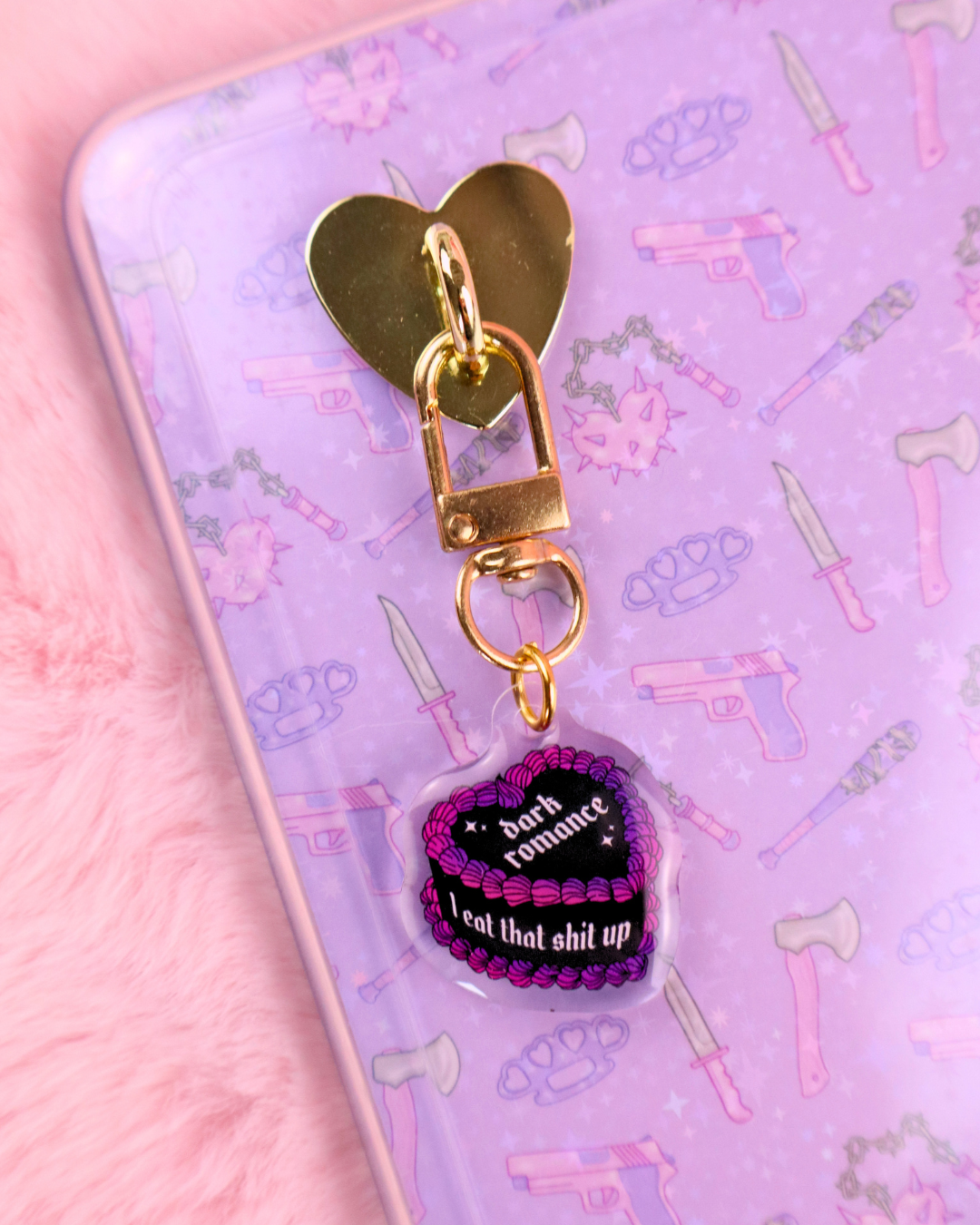 dark romance gift run little mouse charm, booktok, smut reader gift,  bookish gift book bestie, kindle charm, spicy books, dark romance, fae smut, faerie smut, shadow daddy