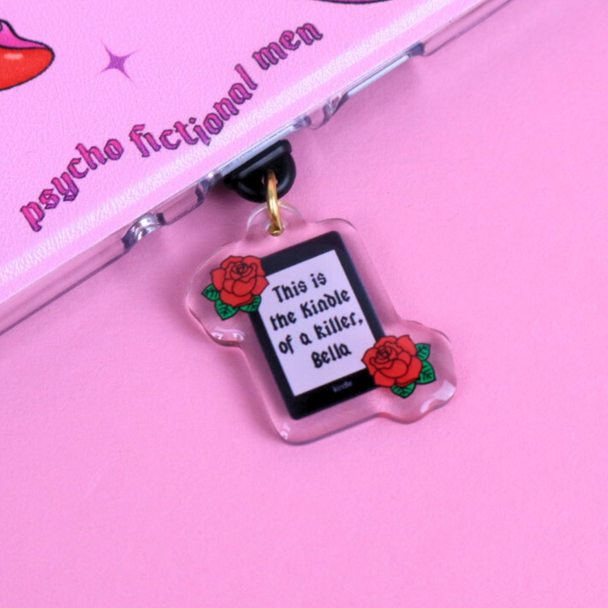 kindle charm for fans of twilight, kindle of a killer bella