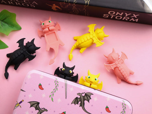 kindle dragon buddy, hipper for e-reader, fourth wing 