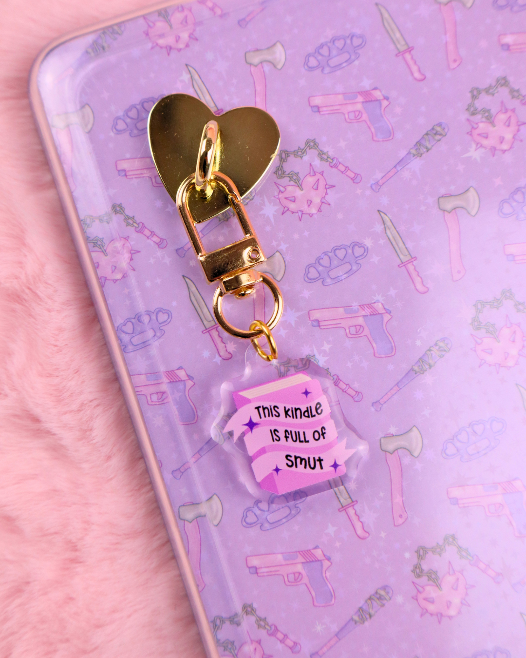 dark romance gift run little mouse charm, booktok, smut reader gift,  bookish gift book bestie, kindle charm, spicy books, dark romance, fae smut, faerie smut, shadow daddy, 