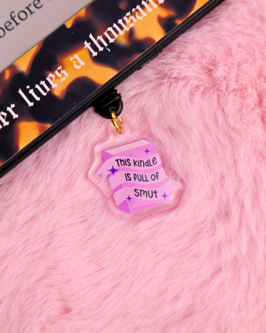 dark romance gift run little mouse charm, booktok, smut reader gift,  bookish gift book bestie, kindle charm, spicy books