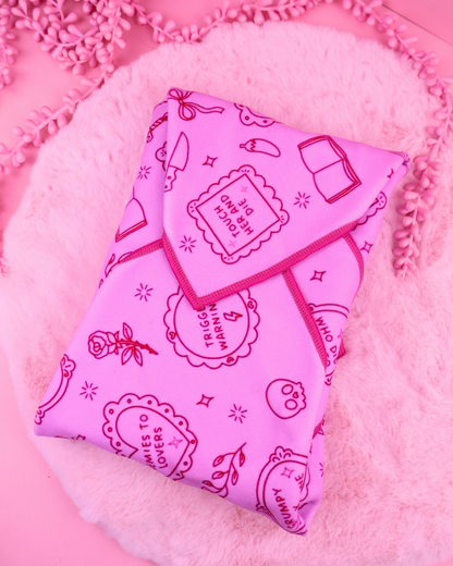 magic book wrap, book protection, ereader case, kindle kobo, dark romance, romance readers, paperback girlie, booktok, bookish gift, bookish merch, tropes, 