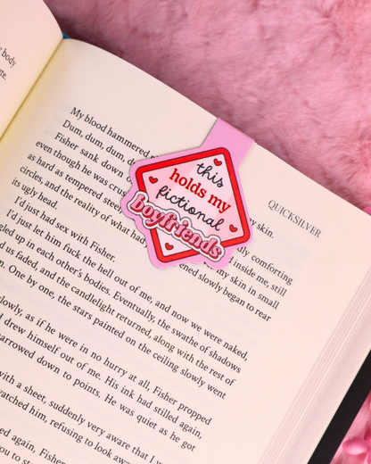 magnetic bookmarks for romance and romantasy readers, spicy book lovers, booktok, dark romance, bookish gift, acotar, Sarah j maas gift, fourth wing, fae smut, fictional men, fictional boyfriends