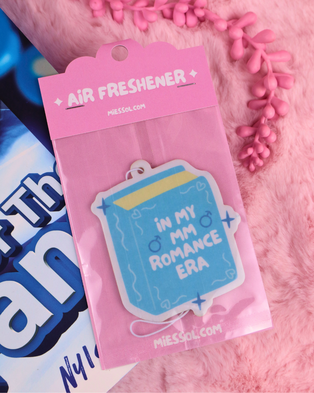 Bookish air freshener, in my MM romance era, gay, queer books car, smut, romance, booktok, spicy book lover, readers romance, bookstagram, funny bookish gift unique gift for book lovers and readers