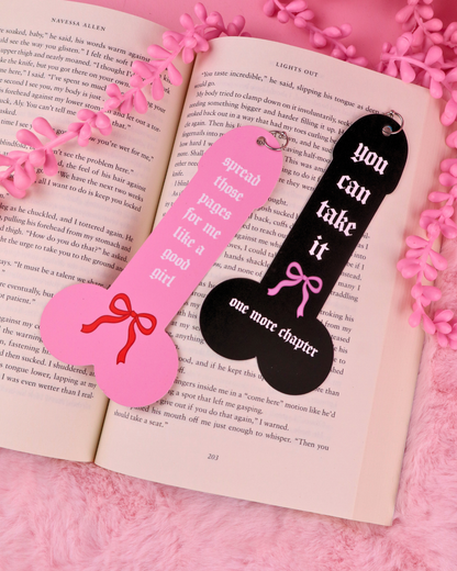 cock shaped bookmark, penis bookmark , spicy books, villain lover, dark romance reader bookmark, masked men, ghost face mask, booktok, booktok gift, gift for book lover, dark romance books, the ritual, lights out, josh, bookish gifts, smut reader, spicy books, smutty books, good girl, such a fucking good girl