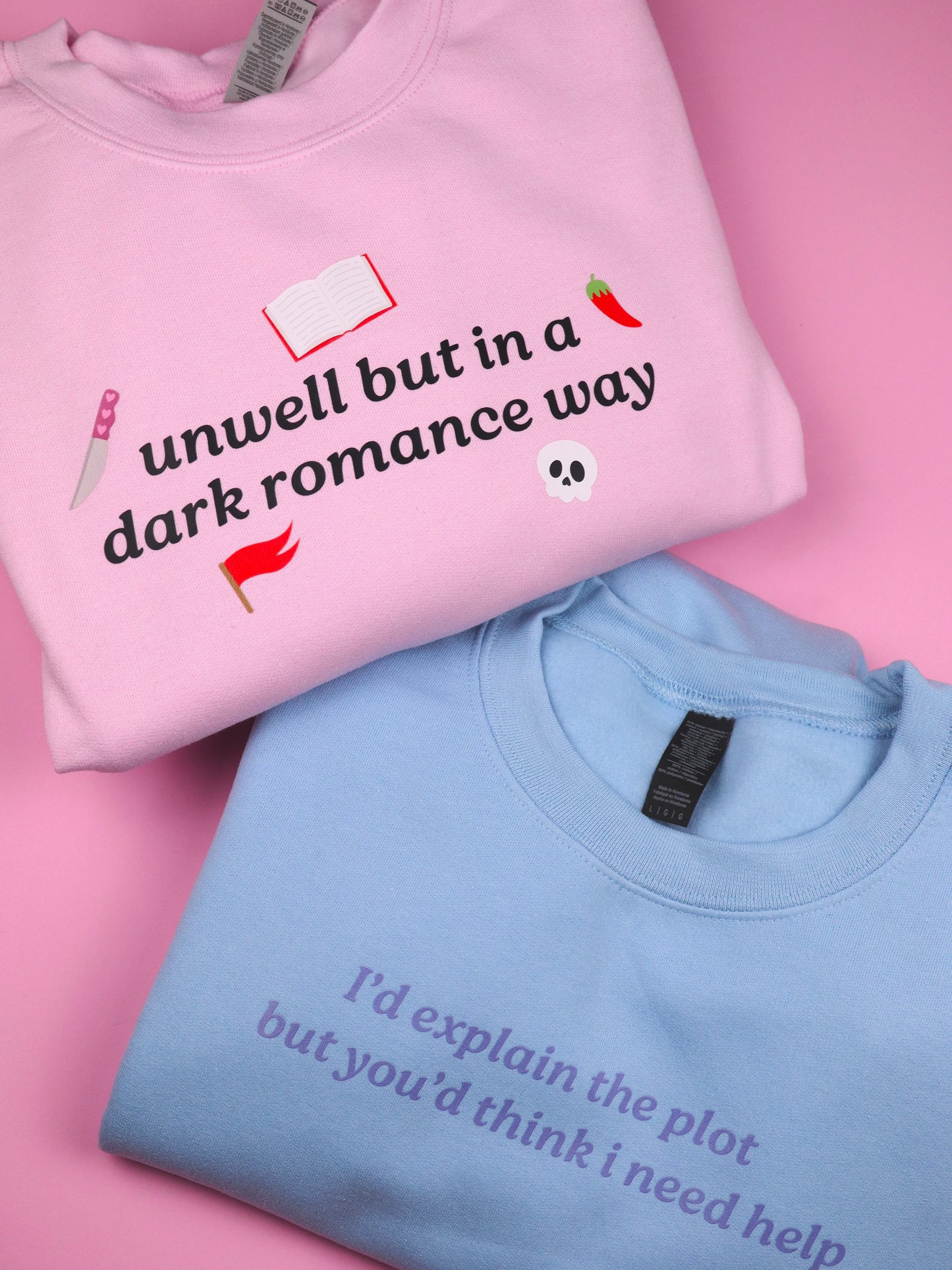 dark romance themed sweatshirt, crewneck, funny bookish sweater, gift for reader, the ritual, masked men, booktok, romance lover, romance readers