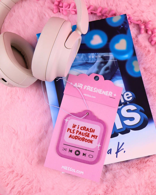 Bookish air freshener, car, smut, romance, booktok, spicy book lover, readers romance, bookstagram, funny bookish gift unique gift for book lovers and readers